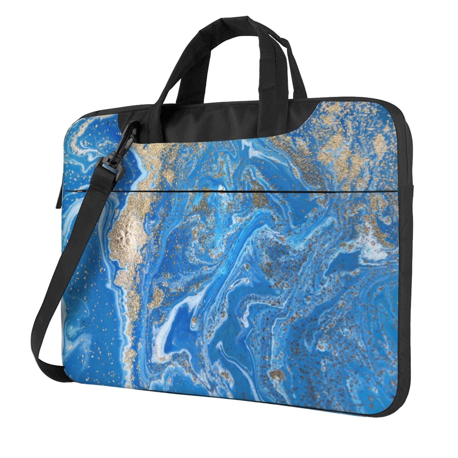 Laptop Bag Crossbody Shoulder- Blue River