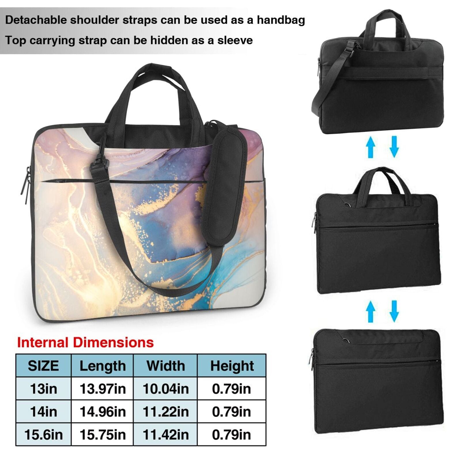 Laptop Bag Crossbody Shoulder- Gorgeous