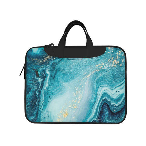 Laptop Bag Crossbody Shoulder- Blue Memory