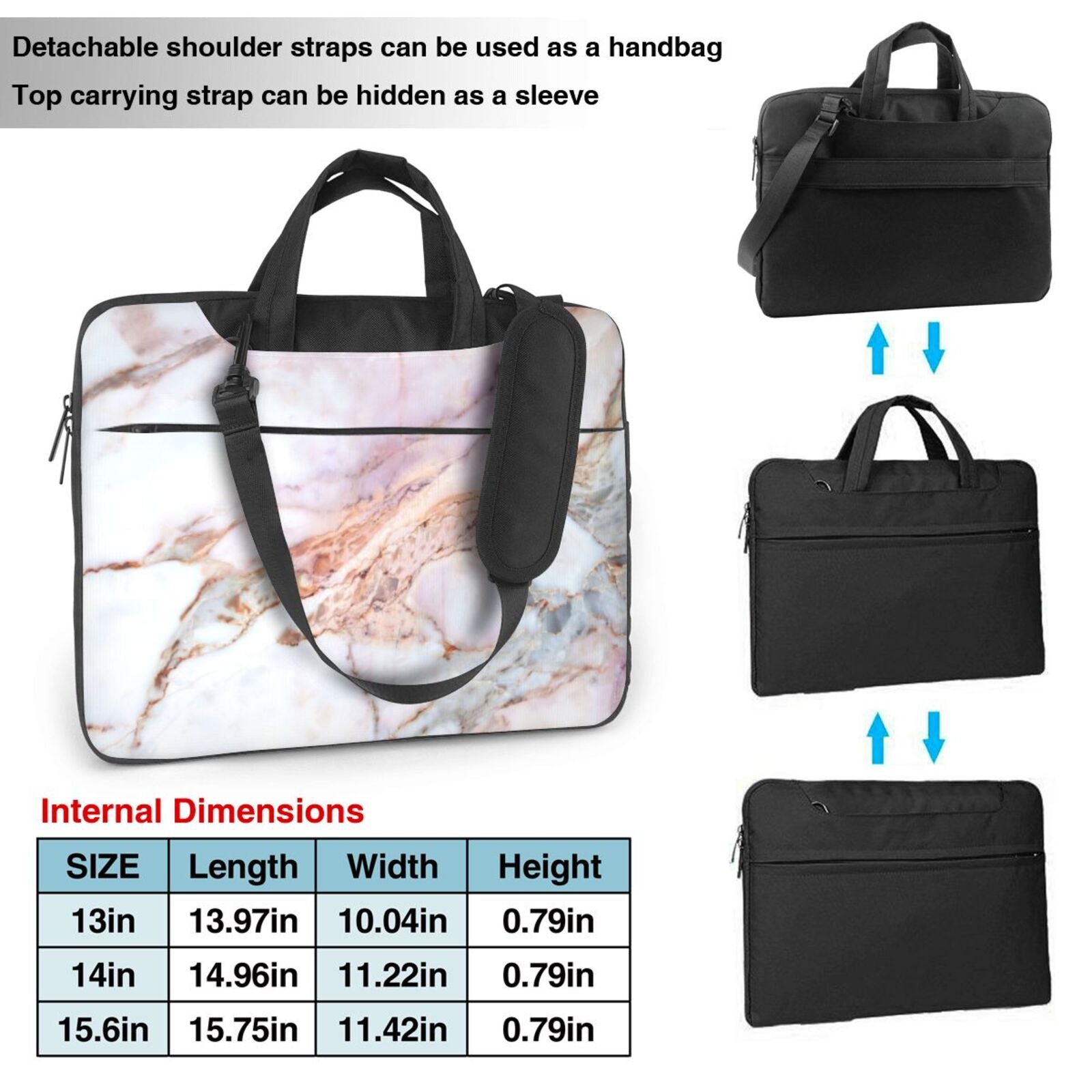 Laptop Bag Crossbody Shoulder- Fragrance
