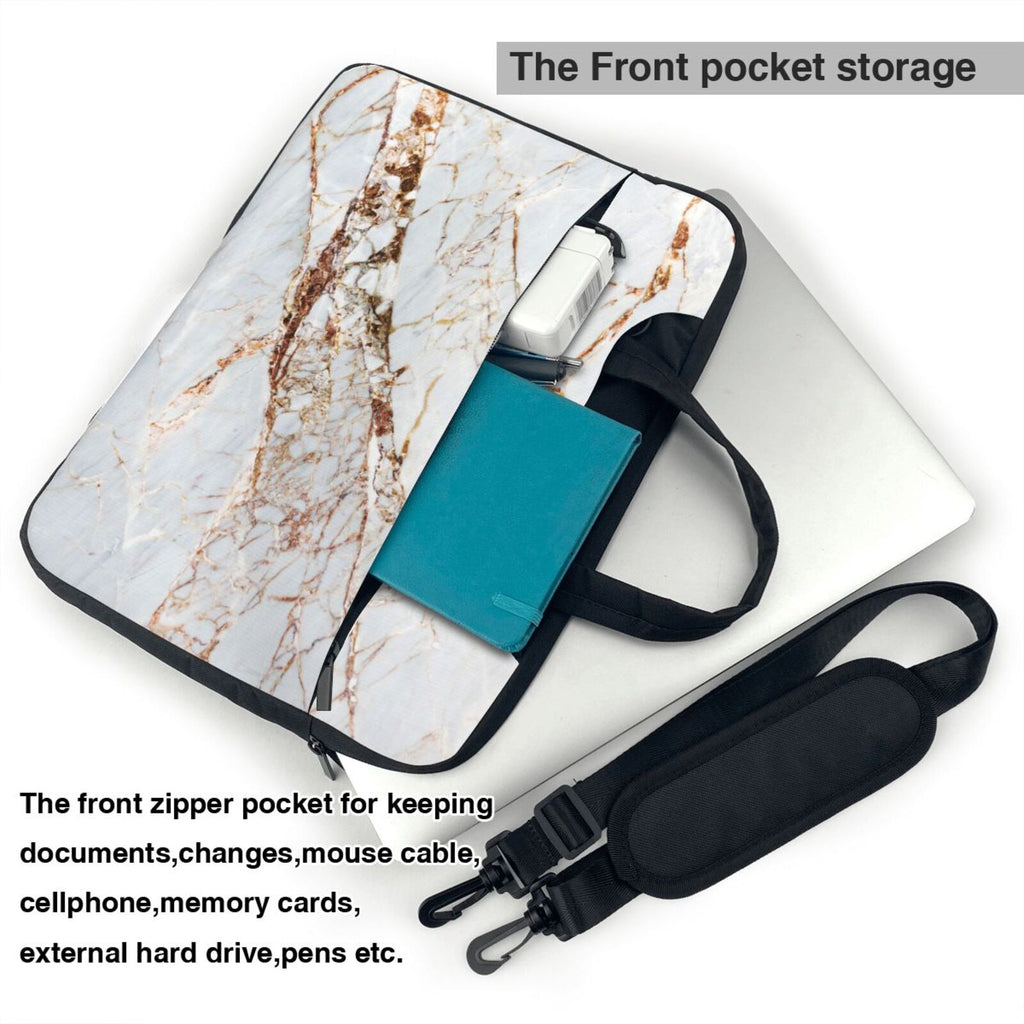 Laptop Bag Crossbody Shoulder- Golden shock