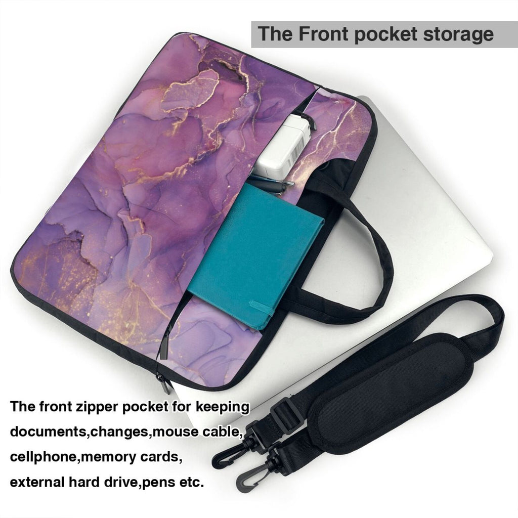 Laptop Bag Crossbody Shoulder- Mist