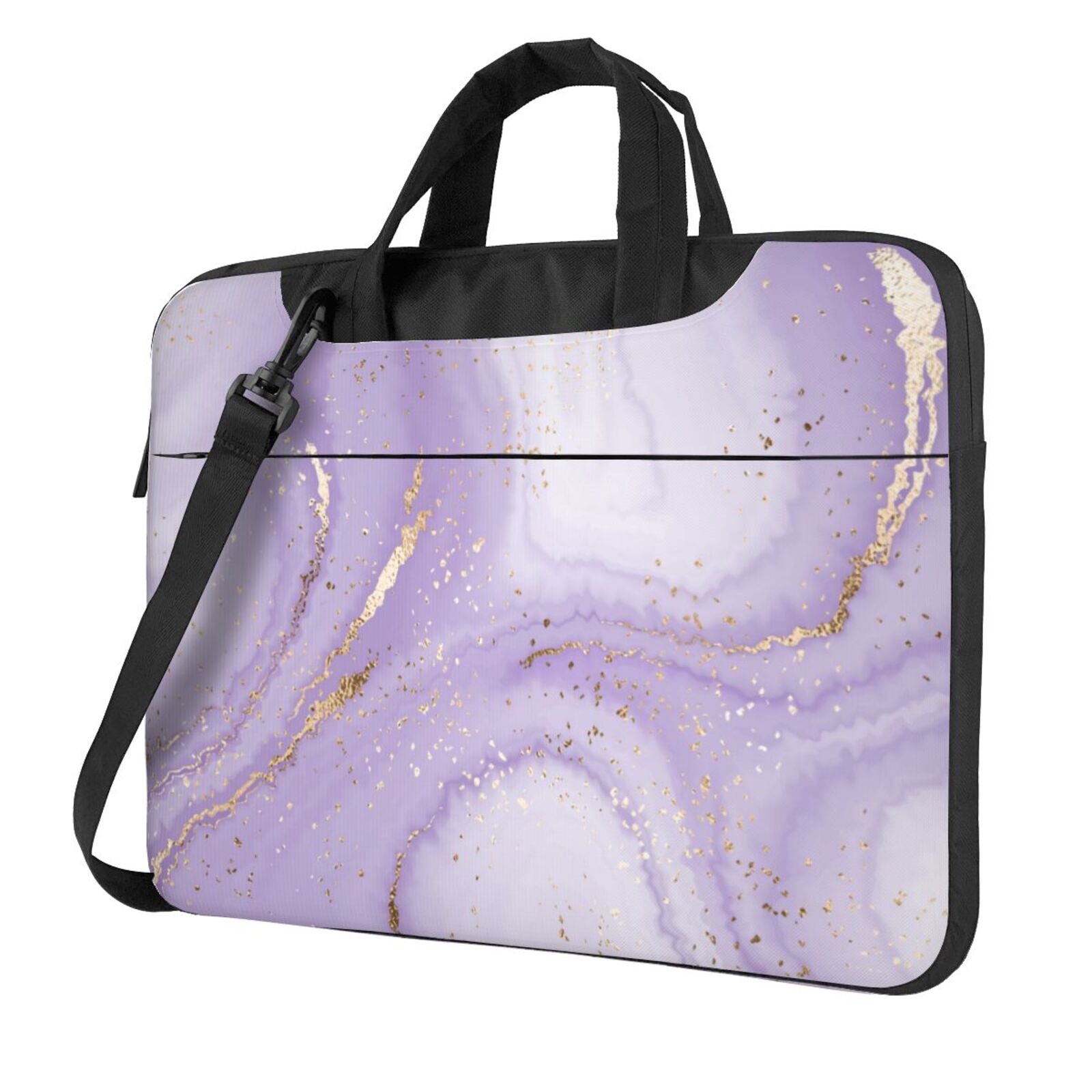 Laptop Bag Crossbody Shoulder- Purple Jade