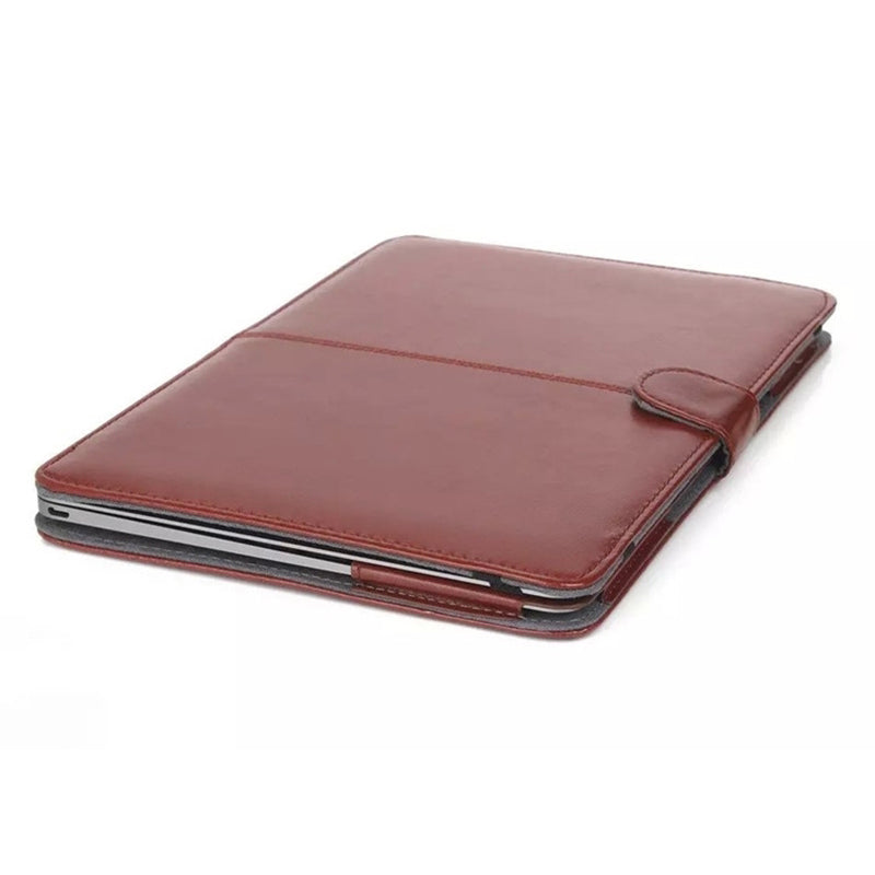 Brown PU Leather MacBook Case