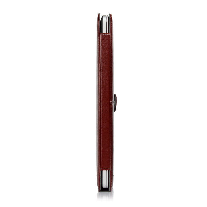 Brown PU Leather MacBook Case