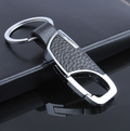 Men's Genuine Leather Car Keychain